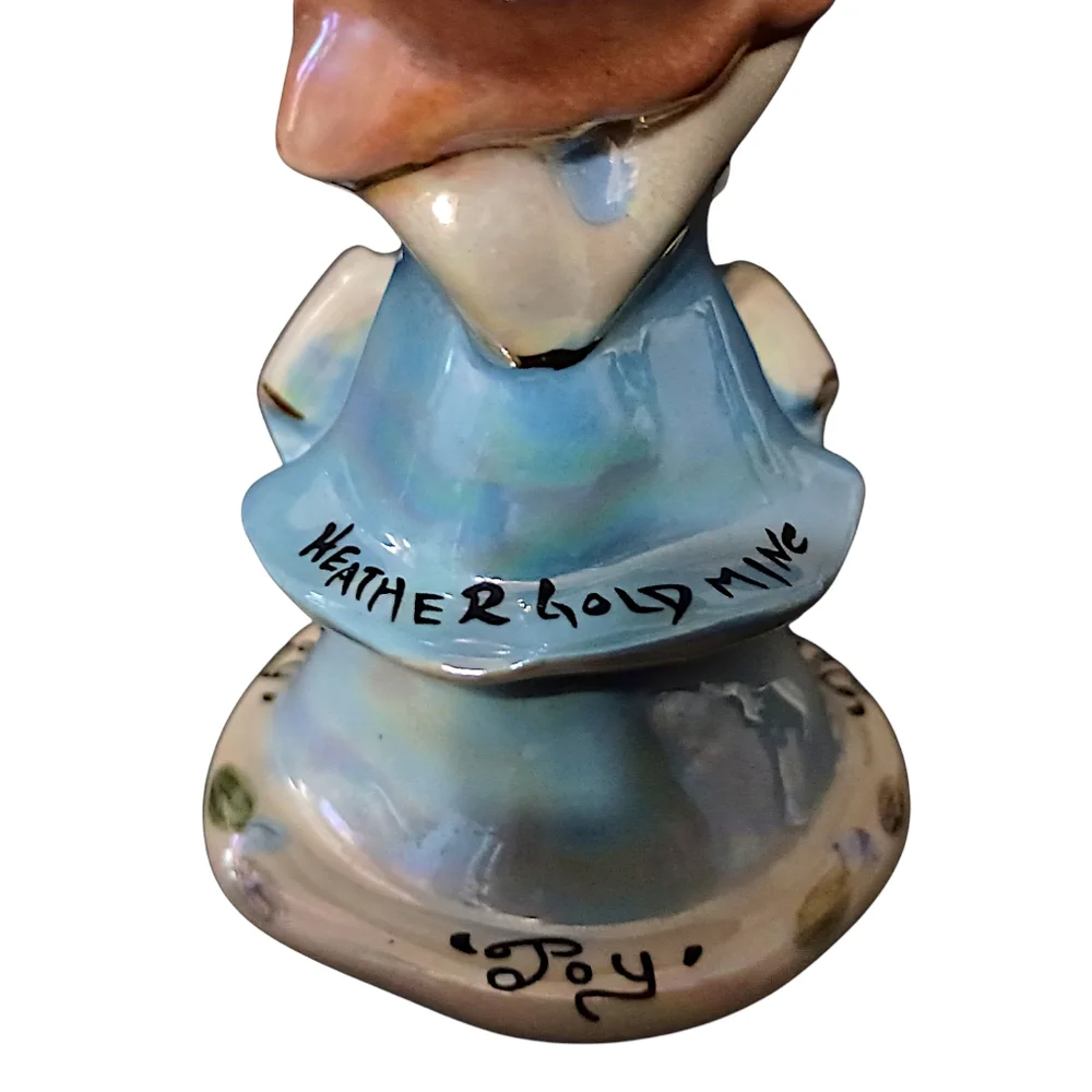 Blue Sky Clayworks Angel Ornament Joy‎ Heather Goldminc Christmas Blue Ceramic